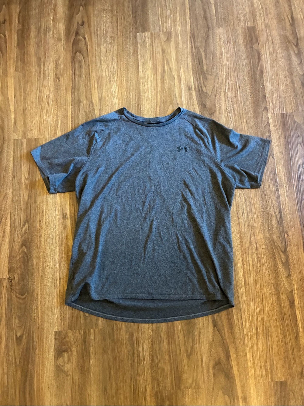 Under Armour Tech Tee Men’s XL Gray Short Sleeve Crew Neck T-Shirt